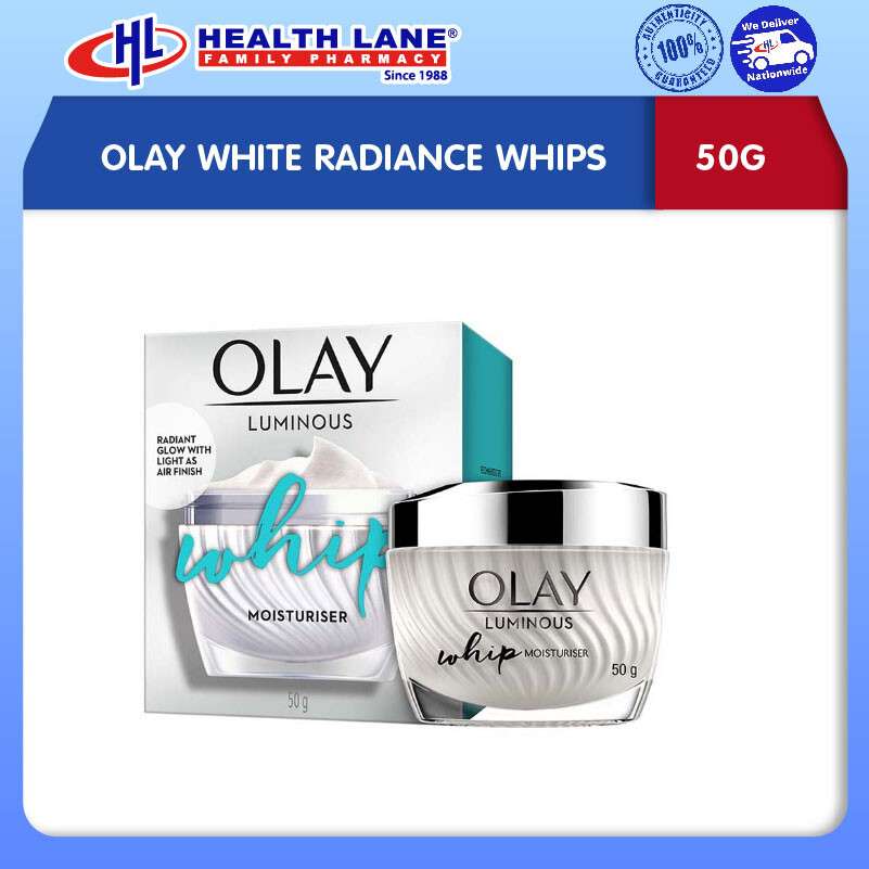 OLAY WHITE RADIANCE WHIPS (50G)